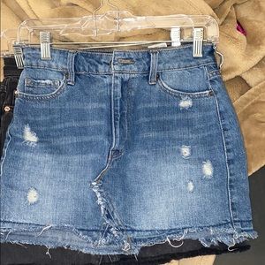 jean skirt